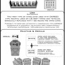 Master (Pl) G35072 Early small (50 round) ammunition cans CLOSED 1/35