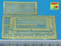 Aber 35G07 Grilles for Soviet T-34/76 T-34/85 (designed to be used with Dragon kits) 1/35