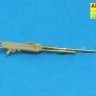 Aber 35 L-195 Barrel for machine gun 8 mm Hotchkiss Mle 1914 used on Renault FT 17 & St Chamond WWI tanks 1/35