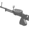 Art Scale 200-A72027 Vickers K - light machine gun, Great Britain, pre-war and WWII period, used among others in DB-7 Boston III (A-20G Havoc) 1/72