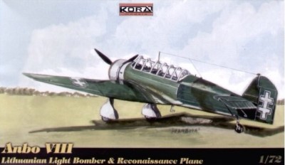 Kora Model 72108 Anbo VIII (Lithuanian light bomber&amp;reccon.) 1/72