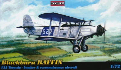Kora Model 7287 Blackburn BAFFIN (FAA Torpedo Bomb.&amp;Reccon.) 1/72