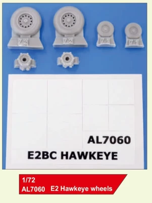 Plusmodel AL7060 E2C Hawkeye wheels 1/72