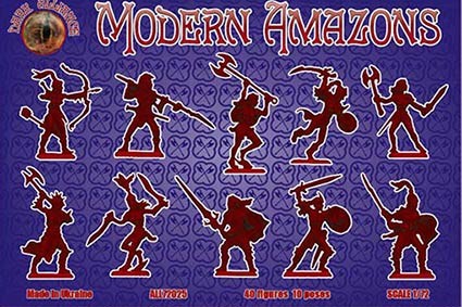 Dark Alliance ALL72025 Modern Amazons 1/72