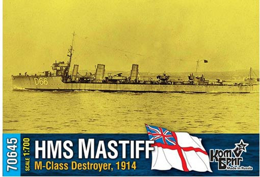 Combrig 70645 HMS Mastiff M-Class Destroyer, 1914 1/700