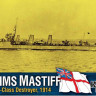 Combrig 70645 HMS Mastiff M-Class Destroyer, 1914 1/700