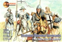 Mars MAR72053 Teutonic Mounted Sergeants. 1st half of the XV century 1/72