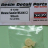 Kora Model D7250 Wheels for MS.406 C.1 (all kits) 1/72