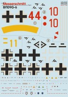 Print Scale 32030 Messerschmitt Bf-109G-6 Part 1 Messerschmitt Bf-109 G-6 Part 1 / 32-030 / 1/32