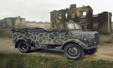 ICM 35525 Mercedes Benz L1500A( Kfz.70), Германский автомобиль 1/35