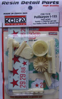 Kora Model CSD7218 I-153 Early variant Detail set (HELL/AMOD) 1/72