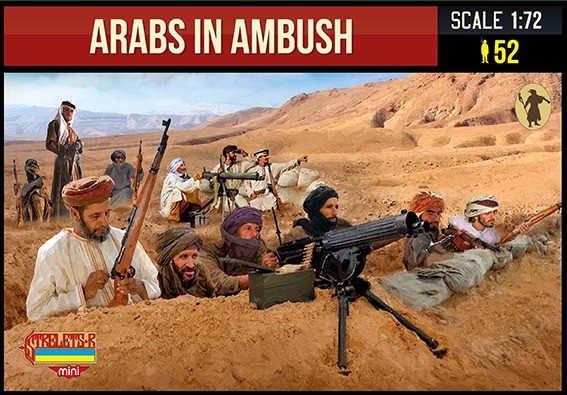 Strelets STRM149 Arabs in Ambush (WWI) 1/72