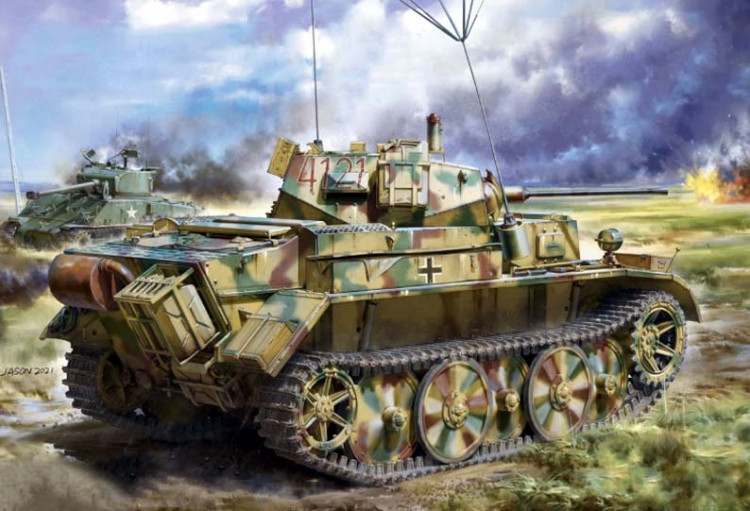 Border Model BT-018 Pz II Ausf. L Luchs Late 1/35