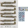 Dk Decals 72101 B-25C 'Mortimer' As time went on... (5x camo) 1/72