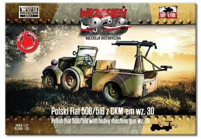First To Fight 72125 Polski Fiat 508/518 w/ heavy MG wz.30 1/72