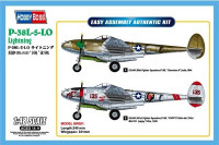 Hobby Boss 85805 Самолет P-38L-5-L0 Lightning 1/48