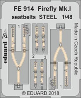 Eduard FE914 Firefly Mk.I seatbelts STEEL 1/48