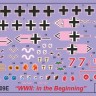 Armory AR14303 Messerschmitt Bf-109E-3 and Bf-109E-4, Set #1 1/144