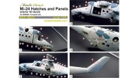 Metallic Details P48020 Mil Mi-24VP Hatches and Panels 1/48