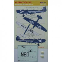 Kora Model DEC7284 Klemm L25 d VII (Hungarian, part II.) декали декали 1/72