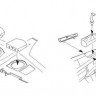 CMK 5048 P-40E/ K/M/ N Warhawk Undercarriage set HAS 1/32