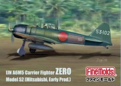 Fine Molds FR01 A6M5 ZERO Model 52 ранний 1/72