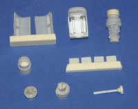 CMK 4200 Bell UH-1D - engine set for Italeri 1/48