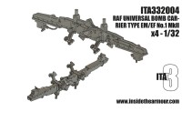 Inside the Armour ITA332004 RAF Universal Bomb Rack Type EM/EF No.1 MkII (x4 pack) 1/32