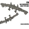 Inside the Armour ITA332004 RAF Universal Bomb Rack Type EM/EF No.1 MkII (x4 pack) 1/32