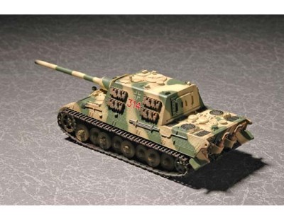 Trumpeter 07294 Танк &quot;Ягдтигр&quot; ( Порше)с циммеритом 1/72