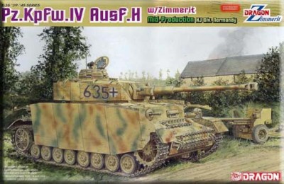 Dragon 6611 Pz IV Ausf. H (mid prod., w/zimmerit) 1/35