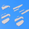 CMK 4297 Seafire Mk.46/47 - Control surfaces set 1/48