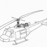CMK 7079 UH-1B - exterior set for ITA 1/72