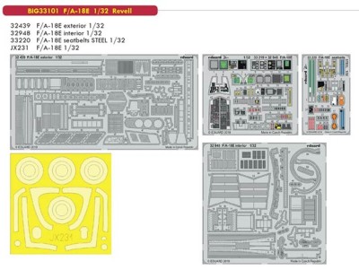 Eduard BIG33101 1/32 F/A-18E (REV)
