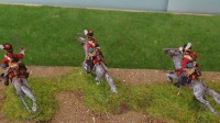 Waterloo 1815 WLAP104 Scotland forever' 8 figures and 8 horses (these are metal not plastic or resin) 1/72
