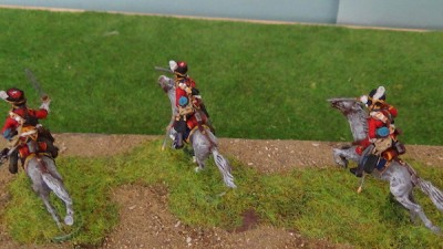 Waterloo 1815 WLAP104 Scotland forever' 8 figures and 8 horses (these are metal not plastic or resin) 1/72