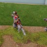 Waterloo 1815 WLAP104 Scotland forever' 8 figures and 8 horses (these are metal not plastic or resin) 1/72