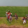 Waterloo 1815 WLAP104 Scotland forever' 8 figures and 8 horses (these are metal not plastic or resin) 1/72