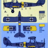 Kora Model NDT72020 DH.60GIII Moth Major Luftwaffe Service декали декали 1/72