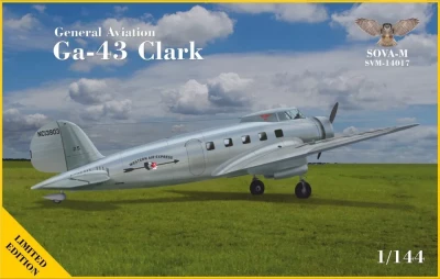 Sova Model 14017 GA-43 'Clark' (Western Air Express) 1/144