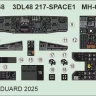 Eduard 3DL48217 MH-60L SPACE (ICM) 1/48