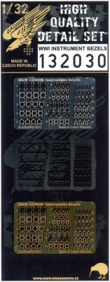 HGW 132030 WW1 Instrument Bezels 1/32