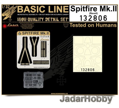 HGW 132806 Spitfire Mk.II - Basic Line 1/32
