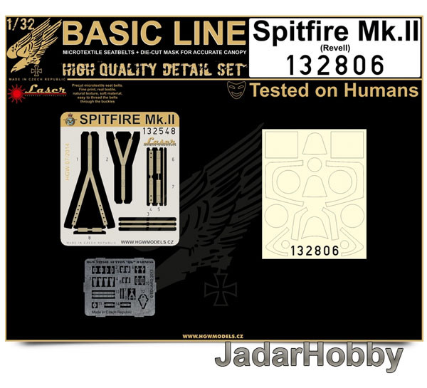 HGW 132806 Spitfire Mk.II - Basic Line 1/32