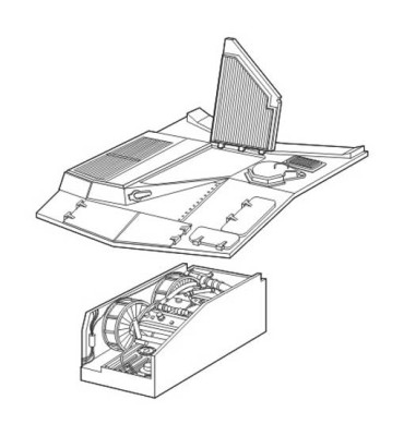 CMK 3001 M 109 - engine set for ITA (Detroit Diesel 8V7 1T) 1/35
