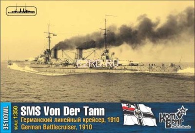 Combrig 35100WL German Von der Tann Battlecruiser, 1910 1/350