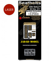 HGW 132560 Me 262 A Schwalbe - Orlon (Ersatz) - Seatbelts 1/32