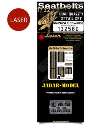 HGW 132560 Me 262 A Schwalbe - Orlon (Ersatz) - Seatbelts 1/32