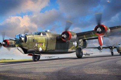 Hobby Boss 81774 B-24J «Liberator» 1/48