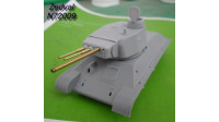 Zedval N72009 Conversion kit for model T-34/76 in model of the T-34-3 1/72